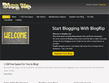 Tablet Screenshot of blogrip.com